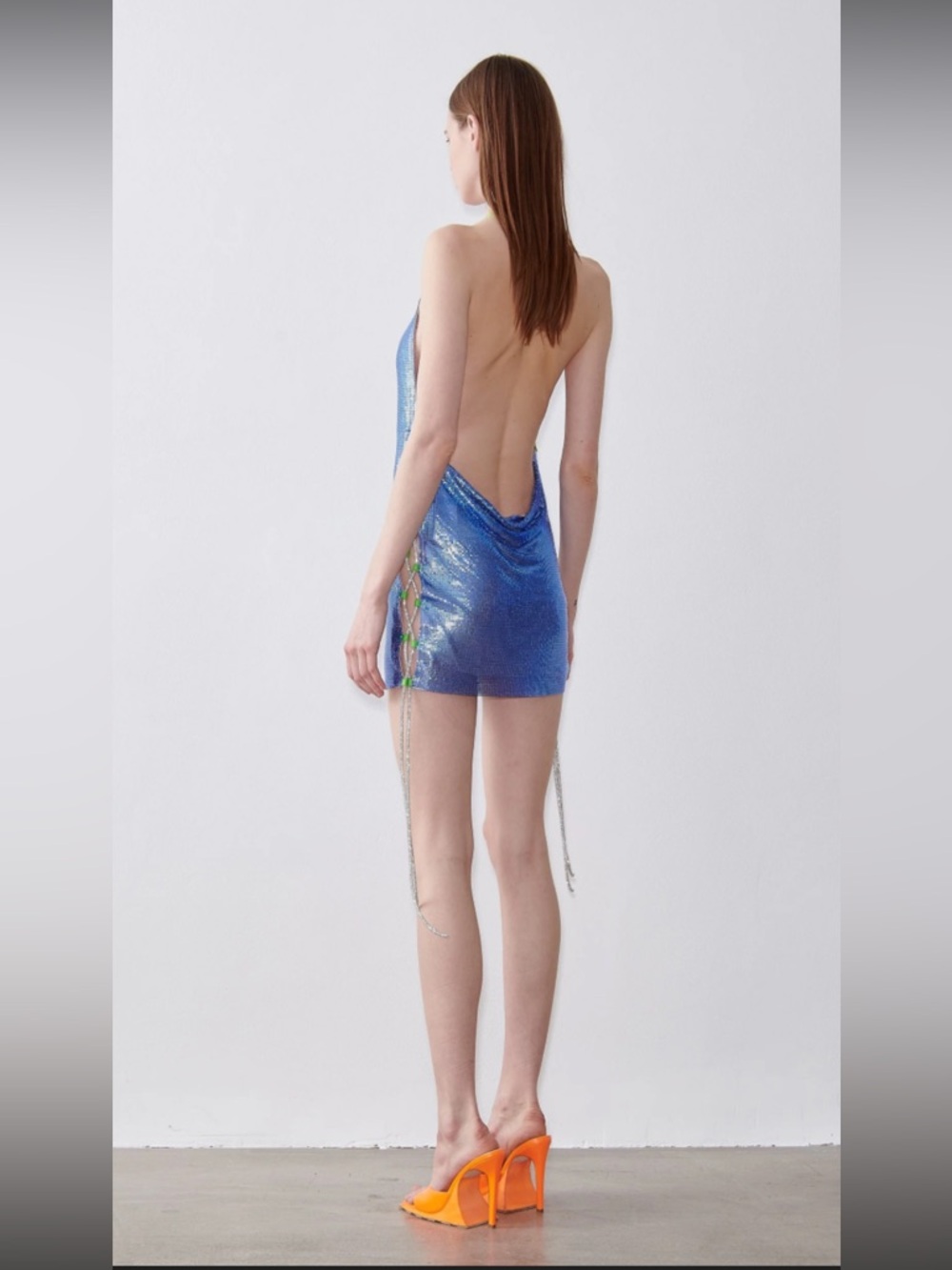 POSTER GIRL Zeina Dress in the 'Slush Puppy' colorway. - Picture 2 of 7